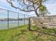 A recreational facility sign for Gulf Harbors Woodlands Association and Yacht Club with tennis courts at 4237 Marine Pkwy, New Port Richey, FL 34652