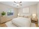 Neutral bedroom with great light and simple decor at 5412 Merkin Pl, New Port Richey, FL 34655