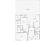 Detailed floor plan showing layout of rooms, including bedrooms, bathrooms, kitchen, living room, and outdoor spaces at 7925 Calindra Ct, Trinity, FL 34655