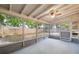 Screened porch with a ceiling fan and a view of the backyard at 4559 Crescent Rd, Spring Hill, FL 34606
