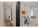 Convenient laundry area with modern washer and dryer at 5417 Carlton Rd, New Port Richey, FL 34652