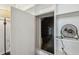 Attic access behind built in shelves, offering tons of storage space at 5537 Sea Forest Dr # 301, New Port Richey, FL 34652