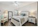 Inviting bedroom featuring a comfortable bed, stylish furniture, and ample natural light at 5537 Sea Forest Dr # 301, New Port Richey, FL 34652