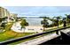 Beautiful view of the waterfront and complex private beach from the unit's balcony at 6035 Sea Ranch Dr # 305, Hudson, FL 34667