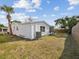 Backyard view, showcasing the yard and house's back at 6422 Tralee Ave, New Port Richey, FL 34653