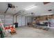 Spacious three-car garage with ample storage space, ideal for vehicles and hobbies at 6475 Laurel Oak Dr, Spring Hill, FL 34607