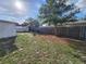A fenced backyard at 6819 Treehaven Dr, Spring Hill, FL 34606