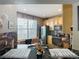 Modern kitchen featuring stainless steel appliances, granite counters, and stylish backsplash at 6821 Breezy Palm Dr, Riverview, FL 33578