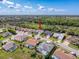 A residential area with well-manicured lawns, screened-in pools, and mature trees offers an inviting place to call home at 8606 Coral Creek Loop, Hudson, FL 34667