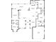 Detailed floor plan showing layout of rooms, including the primary bedroom, kitchen, and living room dimensions at 8606 Coral Creek Loop, Hudson, FL 34667