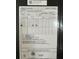 Close-up of the HVAC unit model and serial number and associated electrical information for inspection at 2221 Swedish Dr # 15, Clearwater, FL 33763