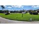 Well maintained community green and pool at 4548 Somerset Pl, New Port Richey, FL 34652