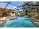 Enjoy the screened pool, perfect for cooling off on warm days, providing a serene escape at 512 Winding Willow Dr, Palm Harbor, FL 34683