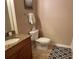 Cozy bathroom featuring a granite vanity and stylish fixtures at 700 S Harbour Island Blvd # 413, Tampa, FL 33602
