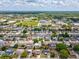 Community aerial view showcases the property's location within a developed residential neighborhood at 9316 Whitman Ln, Port Richey, FL 34668