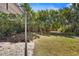 Expansive backyard with lush greenery, shade trees, and ample space for outdoor activities and recreation at 1309 45Th S St, St Petersburg, FL 33711