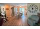 Inviting dining area with lots of natural light and views to the back yard at 1412 Linstock Dr, Holiday, FL 34690