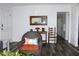 Bright, well lit living room with modern flooring, neutral paint, and curated furnishings at 1540 Lime St, Clearwater, FL 33756