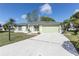 Charming single-story home featuring a well-maintained lawn, two-car garage, and inviting curb appeal at 4647 Gazebo Ct, New Port Richey, FL 34655