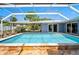 Inviting pool area with screened-in lanai, perfect for outdoor relaxation and entertaining at 7230 17Th N Ln, St Petersburg, FL 33702