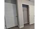Closet with open door, open closet with wire shelving at 9625 Pat St, Hudson, FL 34669