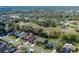 Beautiful aerial view of a residential neighborhood with spacious homes and well-maintained lawns at 10372 Fairchild Rd, Spring Hill, FL 34608