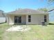 Backyard with partially dead grass at 12714 Saulston Pl, Hudson, FL 34669