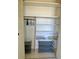 A well-organized closet featuring shelving and storage racks at 24862 Us Highway 19 N # 203, Clearwater, FL 33763