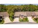 Charming townhome with well-manicured lawn, inviting curb appeal, and attached two-car garage at 3013 Appleblossom Trl, Spring Hill, FL 34606
