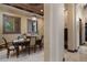 Inviting dining room featuring elegant furnishings and fixtures, creating a perfect space for gatherings at 3026 Wentworth Way, Tarpon Springs, FL 34688