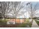 Longleaf Veterans Field with a baseball diamond, American flag, and sign providing a space for community sports at 3515 Albritton St, New Port Richey, FL 34655