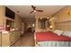 Spacious main bedroom with plenty of storage, comfortable bed, and natural light at 4475 Rachel Blvd, Spring Hill, FL 34607