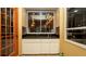 Enjoy entertaining with the outdoor wet bar featuring granite countertops, and under-cabinet storage at 4475 Rachel Blvd, Spring Hill, FL 34607