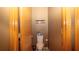 Toilet nook offers convenient and private space at 4475 Rachel Blvd, Spring Hill, FL 34607