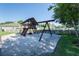 Fun playground with swings, a slide, and climbing features in a Gathering-friendly neighborhood at 5110 Championship Cup Ln, Spring Hill, FL 34609