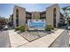 Exterior shot of the Rivermist Condominiums complex showing its architecture and landscaping details at 5640 Ferguson Ct # 2106, New Port Richey, FL 34652