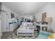 Spacious living room filled with natural light, showcasing stylish decor and a comfortable seating arrangement at 5640 Ferguson Ct # 2106, New Port Richey, FL 34652