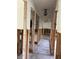 Hallway ready for renovation at 8711 Cutlass Dr, Hudson, FL 34667