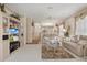 Living room featuring neutral color palette and an open concept design at 9147 Rhett Ln, Weeki Wachee, FL 34613