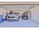 Clean, organized garage with ample space for parking, storage, and hobbies at 13160 Golden Lime Ave, Spring Hill, FL 34609