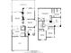 Detailed floor plan showcasing the layout of the home with dimensions for each room at 16022 Westerham Dr, Tampa, FL 33647