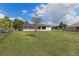 Spacious, well-maintained backyard with a chain-link fence and room to play at 3345 Carmen Ave, Spring Hill, FL 34609