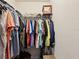 Organized closet featuring clothing racks and shelving, maximizing storage capacity at 3455 Whispy Ct, Spring Hill, FL 34609