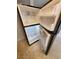 Interior of the refrigerator, clean with adjustable shelving and door storage at 4118 Flamingo Dr, New Port Richey, FL 34652