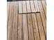 Wooden deck close up at 6507 Ginny Dr, Port Richey, FL 34668