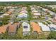 Desirable community showing houses with screened in pools, solar panels and well kept landscaping at 9398 Mississippi Run, Weeki Wachee, FL 34613