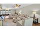 Bright living room with comfortable seating and modern decor at 10134 Buck Dr, New Port Richey, FL 34654