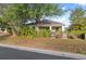 The backyard view features lush landscaping, a screened porch, and mature trees for privacy at 11254 Mollymawk Ct, New Port Richey, FL 34654