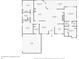 Detailed floorplan of the home layout, showcasing room dimensions and overall design at 11730 Hawks Nest Trl, Brooksville, FL 34614