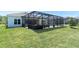 Enjoy the outdoors in this screened lanai, with plenty of room for seating and relaxation at 12617 Wetmore Ct, Odessa, FL 33556